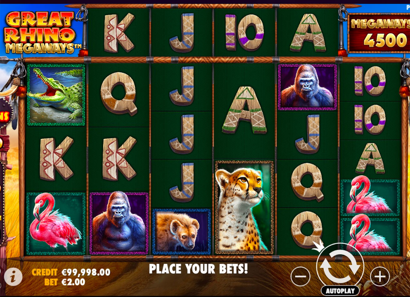 Great Rhino Megaways Slot